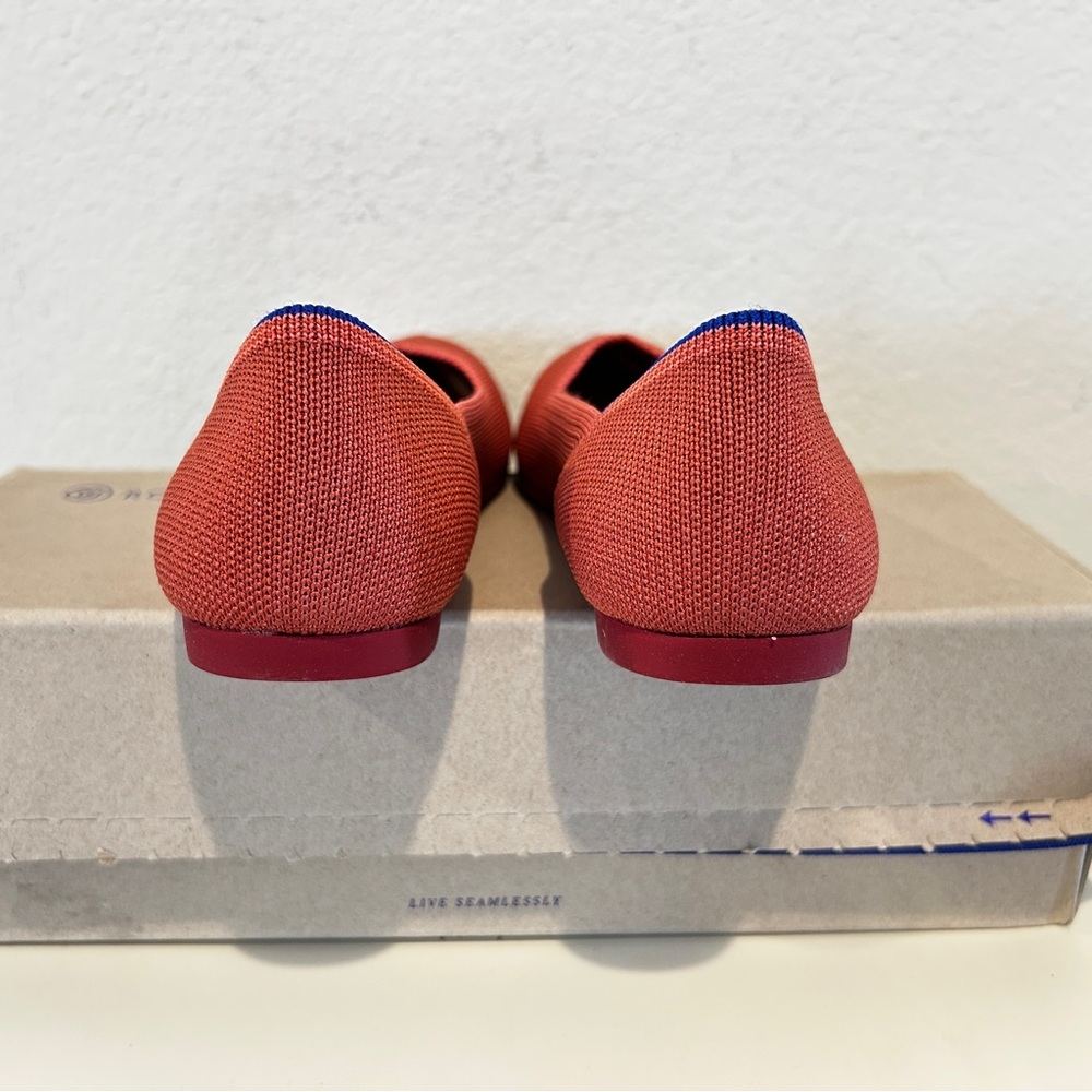 Rothy's The Point Flats in Copper, Size 7.5, New in Box - Picture 5 of 8